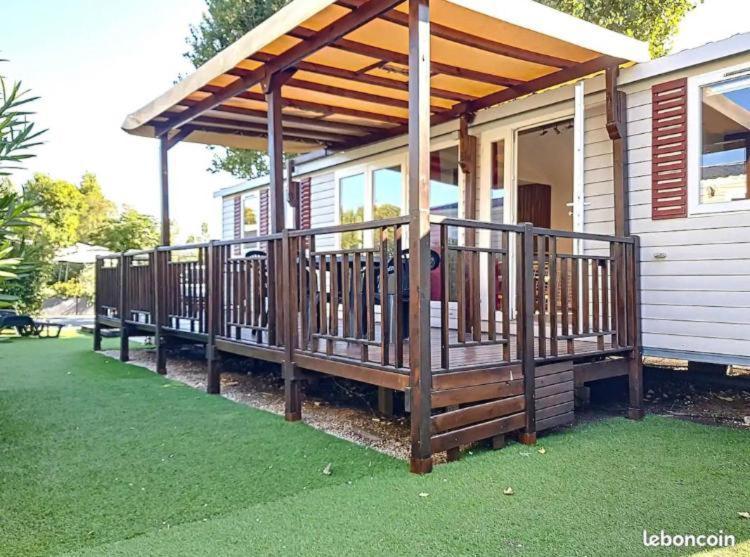 Le Moorea Mobilhome Camping Le Montourey 4 Etoiles Fréjus エクステリア 写真