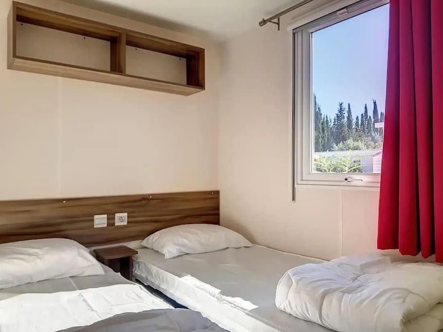 Le Moorea Mobilhome Camping Le Montourey 4 Etoiles Fréjus エクステリア 写真
